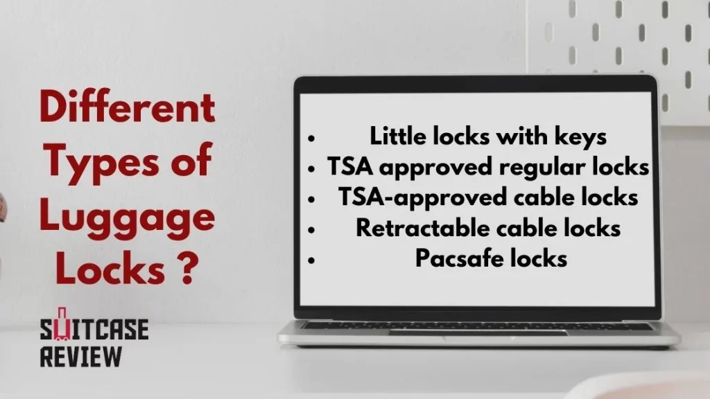 Different Types of Luggage Locks