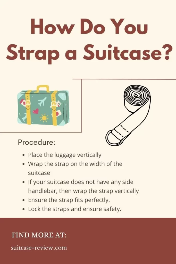 How Do You Strap a Suitcase