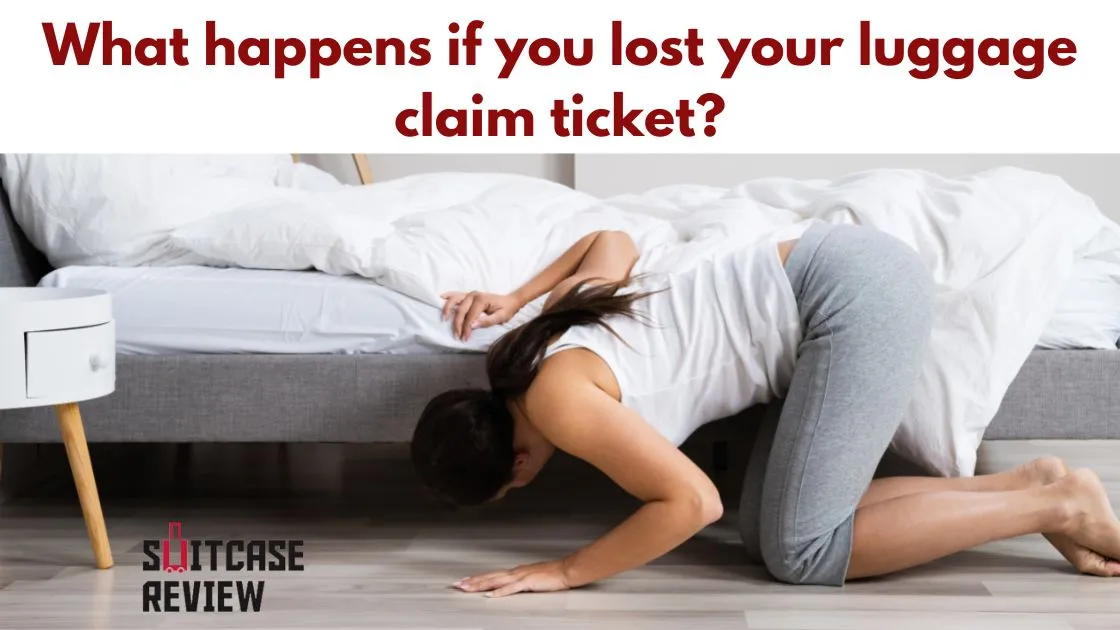 What happens if you lost your luggage claim ticket