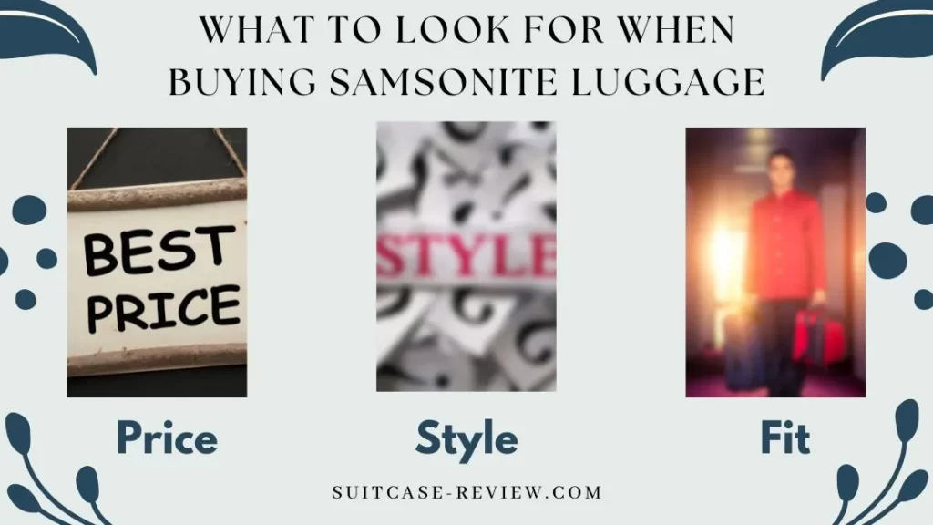 What to Look for When Buying Samsonite Luggage