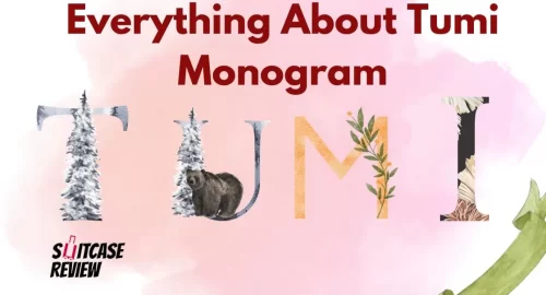 Everything About Tumi Monogram