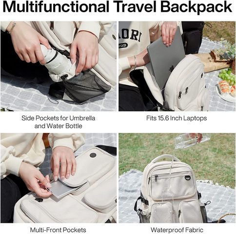 Mixi Unisex Multifunctional Travel Backpack