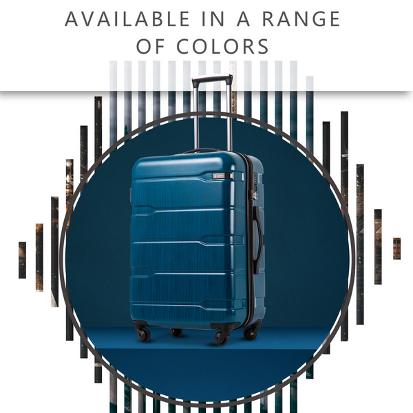 Coolife Luggage Large Spinner Design