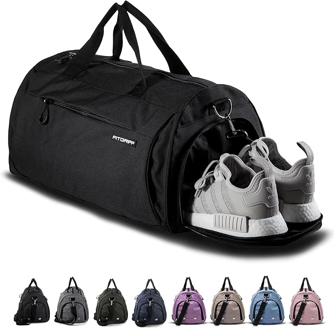 Best Duffle Bags (2026): Top 3 Picks for Gym, Travel & Waterproof Use 3 Fitgriff Gym Duffle Bag (with Shoe & Wet Compartment)
