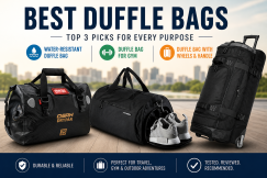 Best Duffle Bags (2026): Top 3 Picks for Gym, Travel & Waterproof Use 22 Best duffle bags for gym, travel, and outdoor use, top picks